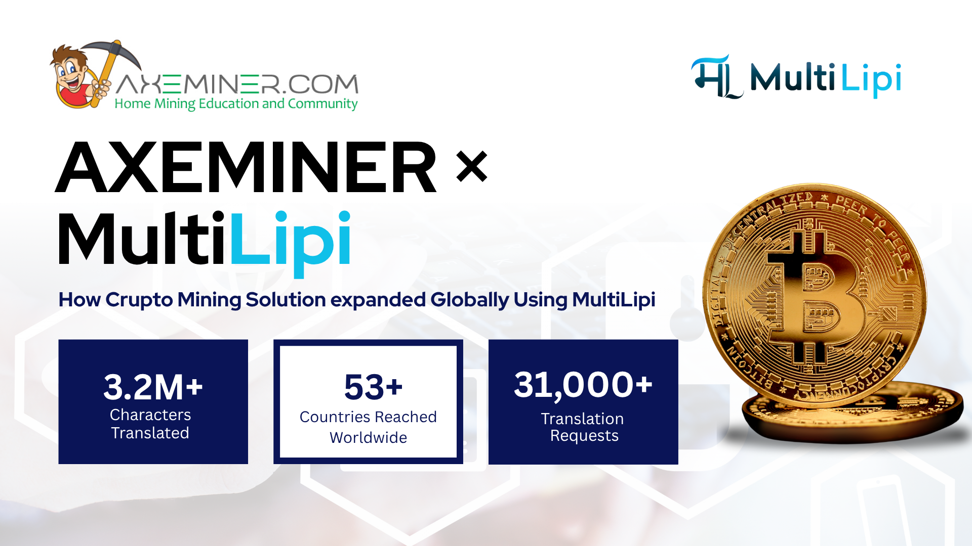 Axeminer x MultiLipi Case Study